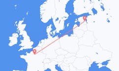 Flyg från Paris till Tartu