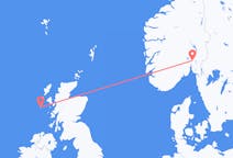 Vols depuis la ville de Barra vers la ville d'Oslo