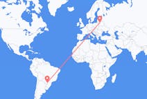 Flyrejser fra Ciudad del Este, Paraguay til Vilnius, Litauen