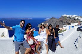 Visite privée des points forts de Santorin