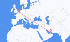 Loty z Ras al-Chajma, Zjednoczone Emiraty Arabskie do Brukseli, Belgia