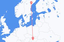Vols depuis Sollefteå, Suède pour Budapest, Hongrie