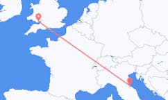 Flyrejser fra Cardiff, Wales til Rimini, Italien