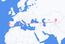 Flights from Taraz to Lisbon