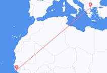 Flights from Bissau to Thessaloniki