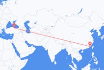 Flights from Xiamen to Samsun