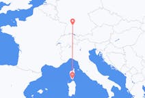 Flights from Figari to Stuttgart