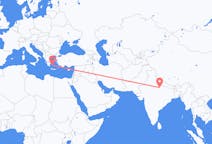 Loty z Lucknow, Indie do Miłosza, Grecja