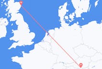 Flyreiser fra Aberdeen, Skottland til Klagenfurt, Østerrike