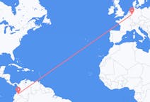 Flyreiser fra Pasto, Colombia til Dortmund, Tyskland