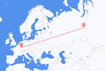Flights from Surgut, Russia to Saarbrücken, Germany