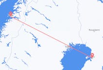 出发地 挪威从博德目的地 芬兰奥卢的航班