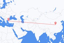中国从西安出发飞往中国目的地 埃德雷米特的航班