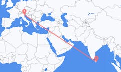 Flights from Weerawila to Venice