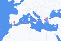 Flights from Lemnos, Greece to Málaga, Spain