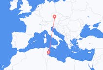 Flights from Djerba, Tunisia to Linz, Austria