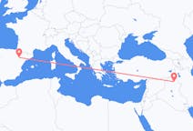 Flyrejser fra Arbil, Irak til Zaragoza, Spanien