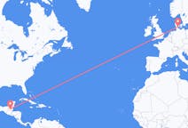 Flights from Flores, Guatemala to Sønderborg, Denmark