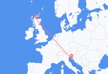 Flights from Inverness, Scotland to Pula, Croatia