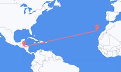 Flyrejser fra Comayagua, Honduras til La Palma, Spanien