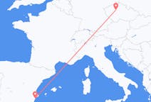 Flyg från Prag, Tjeckien till Alicante, Spanien