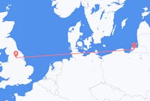 Fly fra Kaliningrad til Leeds