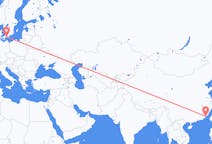 Flyreiser fra Xiamen, Kina til Malmö, Sverige