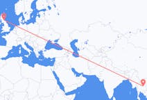 Flyrejser fra Udon Thani, Thailand til Edinburgh, Skotland