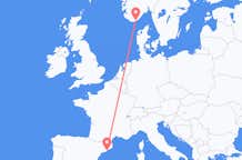 Flüge von Kristiansand, nach Barcelona