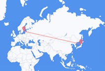 Flights from Akita, Japan to Visby, Sweden