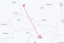 Flyg från Zielona Góra, Polen till Budapest, Ungern