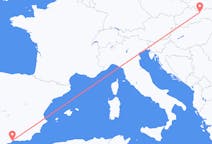 Flyg från Poprad, Slovakien till Málaga, Spanien