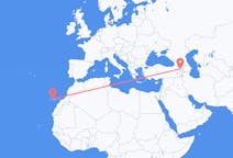 Flights from Yerevan to Tenerife