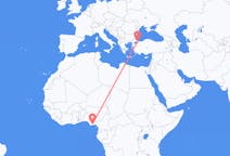 Flyreiser fra Port Harcourt, Nigeria til Istanbul, Tyrkia