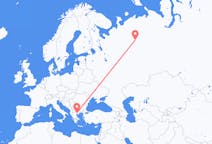 Flights from Ukhta, Russia to Thessaloniki, Greece