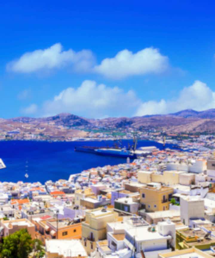 Flights from Tangier, Morocco to Syros, Greece