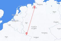 Flyreiser fra Bremen, Tyskland til Saarbrücken, Tyskland