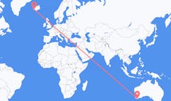 Flyreiser fra Albany, Australia til Reykjavík, Island