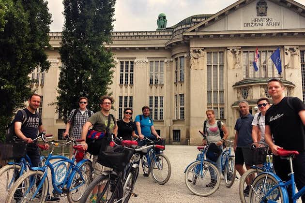 Excursão de bicicleta na Antiga Zagreb