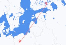 Flights from Poznań in Poland to Lappeenranta in Finland