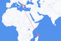 Flyrejser fra Sambava til Zakynthos Island