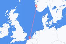 Voos de Oostende, Bélgica para Stavanger, Noruega