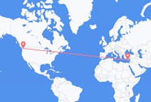 Flyrejser fra Seattle til Pafos