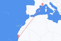 Vols de Nouakchott, Mauritanie pour Toulon, France