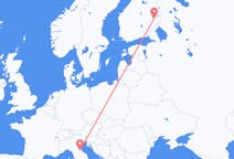Flights from Forli, Italy to Joensuu, Finland