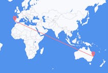出发地 澳大利亚出发地 科夫斯港目的地 葡萄牙里斯本的航班