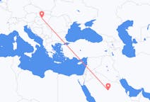 Flyg från Al Qasim, Saudiarabien till Budapest, Ungern