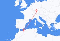 Flyg från Oujda, Marocko till Memmingen, Tyskland