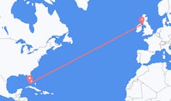 Vluchten van Key West, Verenigde Staten naar Belfast, Noord-Ierland