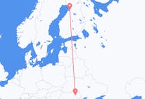 Flights from Iași to Oulu